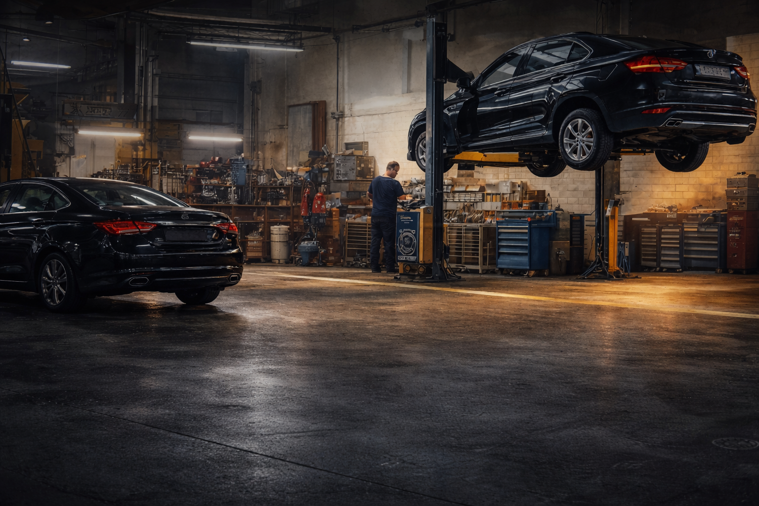 Oto servis atölyesi